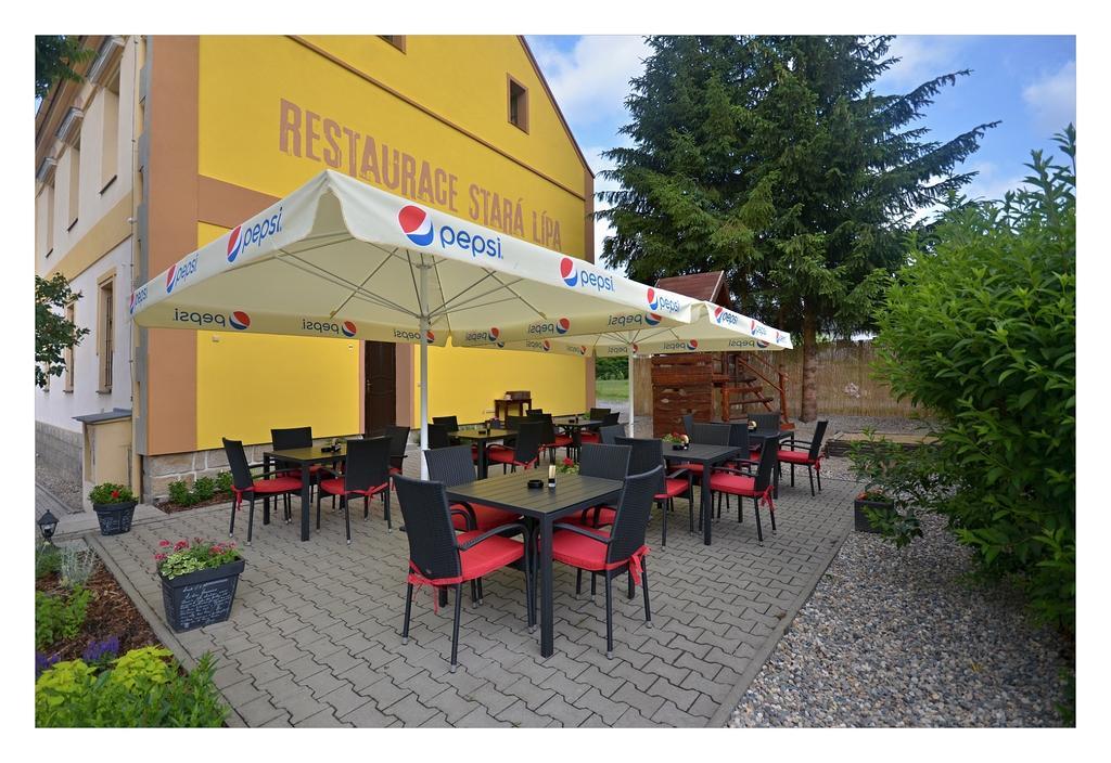 Готель Restaurace Stara Lipa Чеська Липа Екстер'єр фото